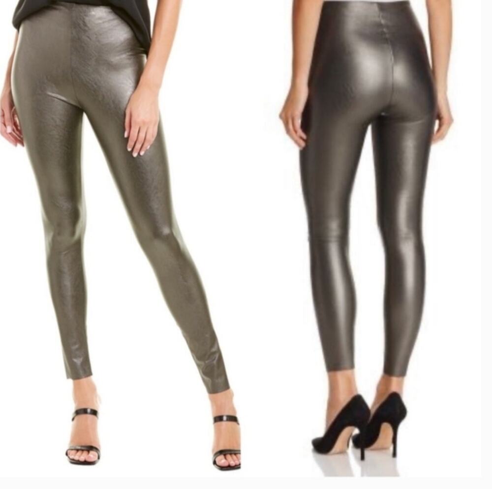 Commando Leggings XL Bronze Perfect Control Faux Leather
